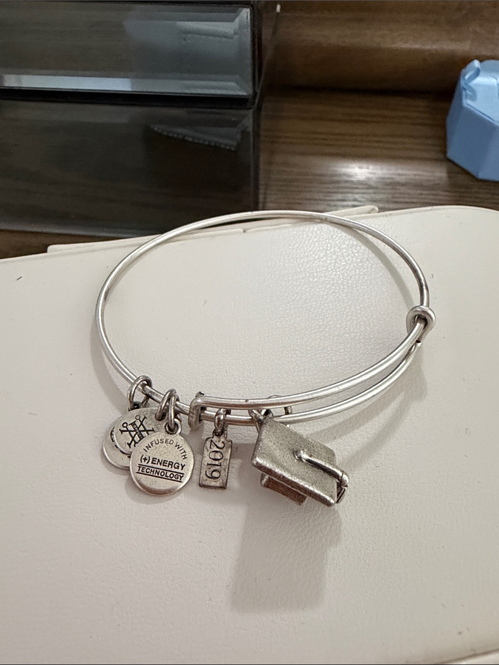 Alex and Ani 2019 graduation bracelet